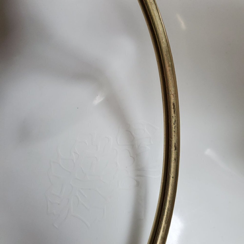 Gold/Pearl Choker Necklace. - Picture 6 of 9